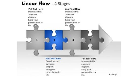 Usa Ppt Background Linear Flow 4 State Diagram Style1 Time Management PowerPoint 3 Design