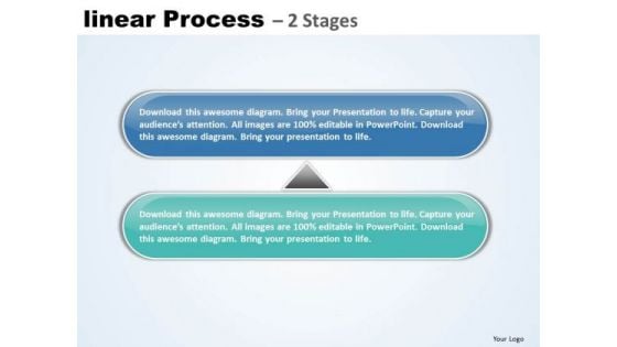 Usa Ppt Background Linear Process 2 Phase Diagram Business Plan PowerPoint 1 Graphic