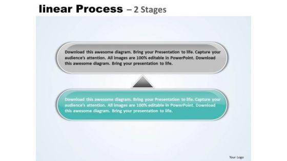 Usa Ppt Background Linear Process 2 Phase Diagram Business Plan PowerPoint Graphic