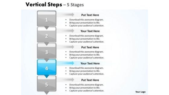 Usa Ppt Background Vertical PowerPoint Slide Numbers 5 Business Plan Image