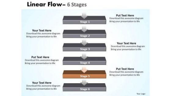 Usa Ppt Non-linear PowerPoint Flow 6 Stages1 Operations Management Design