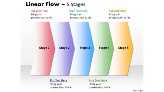 Usa Ppt Template Consistent Description Of 5 Steps 1 Image