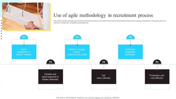 Use Of Agile Methodology In Recruitment Process Enhancing Workforce Productivity Using HR Diagrams Pdf