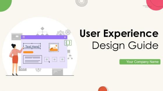 User Experience Design Guide Ppt Template Strategy CD V User Experience Design Guide Ppt Template Strategy CD V