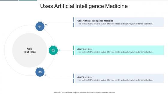 Uses Artificial Intelligence Medicine In Powerpoint And Google Slides Cpb