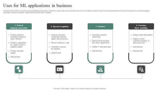 Uses For ML Applications In Business Formats Pdf