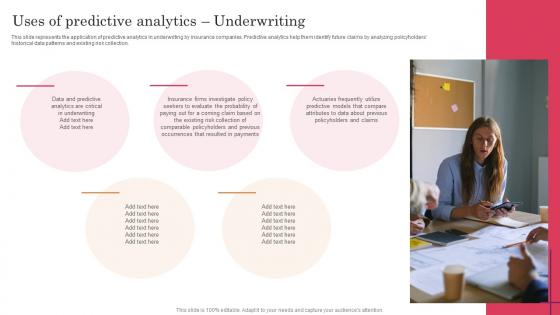 Uses Of Predictive Analytics Underwriting Predictive Analytics For Improved Slides Pdf