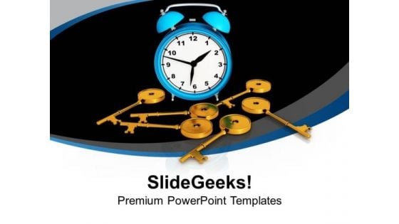 Utilize Your Time For Success PowerPoint Templates Ppt Backgrounds For Slides 0413