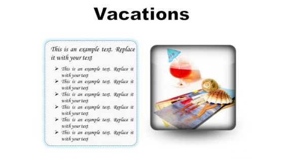 Vacations Beach PowerPoint Presentation Slides S