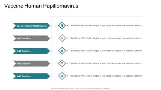 Vaccine Human Papillomavirus In Powerpoint And Google Slides Cpb