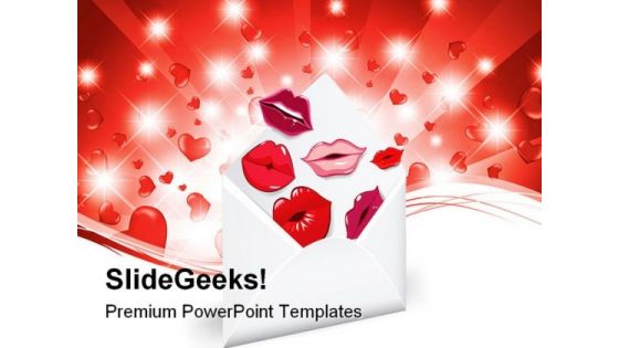 Valentine Hearts Youth PowerPoint Themes And PowerPoint Slides 0311
