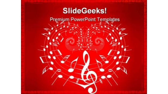 Valentine Theme Music PowerPoint Themes And PowerPoint Slides 0211