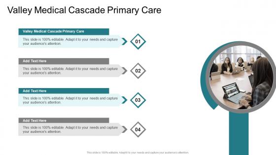 Valley Medical Cascade Primary Care In Powerpoint And Google Slides Cpb