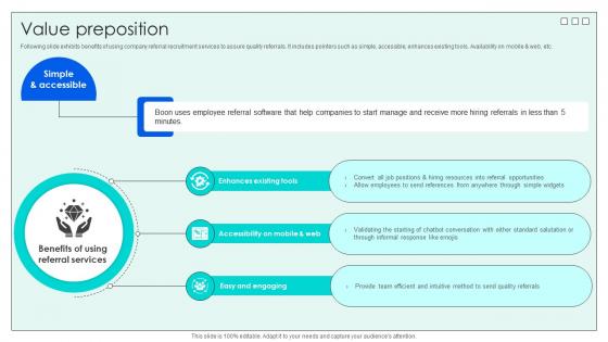 Value Preposition Investor Funding Elevator Pitch Deck For Effective Employee Hiring Value Preposition Investor Funding Elevator Pitch Deck For Effective Employee Hiring