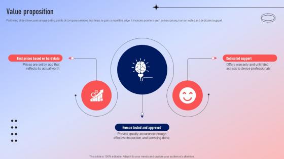 Value Proposition Fundraising Pitch Deck For Ecommerce Platform Value Proposition Fundraising Pitch Deck For Ecommerce Platform