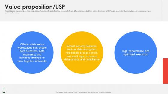 Value Proposition Usp Cloud Platform Provider Investor Funding Elevator Microsoft Pdf