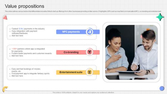 Value Propositions P2p Payment Startup Go To Market Strategy GTM SS V Value Propositions P2p Payment Startup Go To Market Strategy GTM SS V