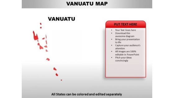 Vanuatu PowerPoint Maps Vanuatu PowerPoint Maps