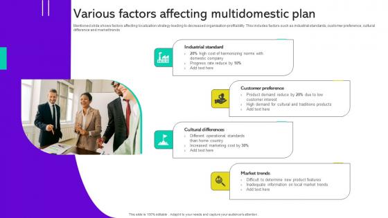 Various Factors Affecting Multidomestic Plan Sample Pdf