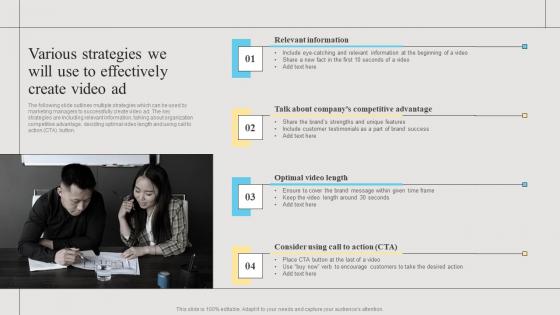 Various Strategies We Will Use To Effectively Create Branding Strategies To Get Competitive Topics Pdf Various Strategies We Will Use To Effectively Create Branding Strategies To Get Competitive Topics Pdf