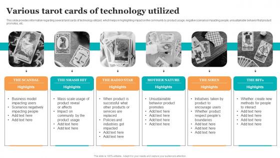 Various Tarot Cards Of Technology Utilized Guide For Ethical Technology Guidelines Pdf Various Tarot Cards Of Technology Utilized Guide For Ethical Technology Guidelines Pdf