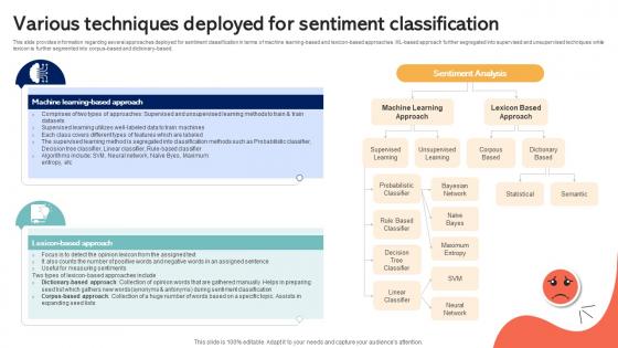 Various Techniques Deployed For Sentiment Classification Emotionally Intelligent Insights Leveraging AI SS V Various Techniques Deployed For Sentiment Classification Emotionally Intelligent Insights Leveraging AI SS V