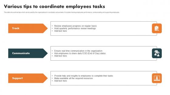 Various Tips Coordinate Employees Internal Branding Strategy For Enhanced Advocacy Formats Pdf