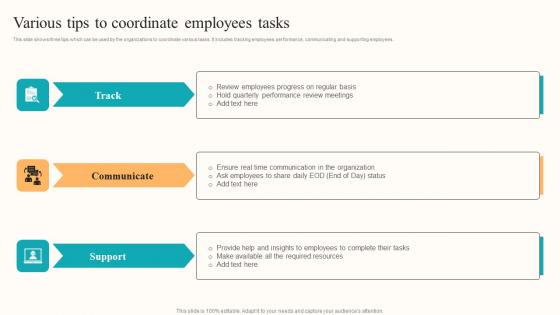 Various Tips To Coordinate Developing Employee Centric Marketing Program Elements Pdf Various Tips To Coordinate Developing Employee Centric Marketing Program Elements Pdf