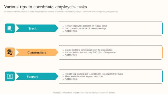 Various Tips To Coordinate Developing Employee Centric Marketing Program Elements Pdf