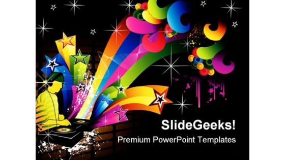 Vector Composition Music PowerPoint Themes And PowerPoint Slides 0611