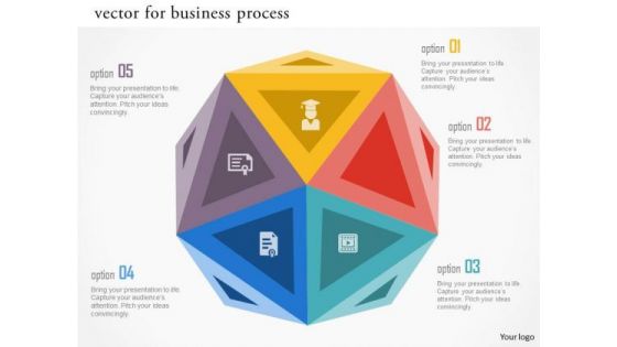 Vector For Business Process Presentation Template