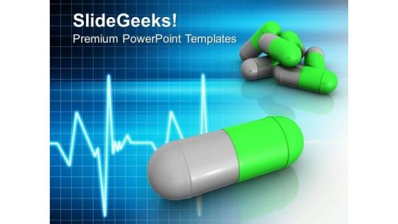 Vector Molecule Medical Background PowerPoint Templates Ppt Backgrounds For Slides 0713