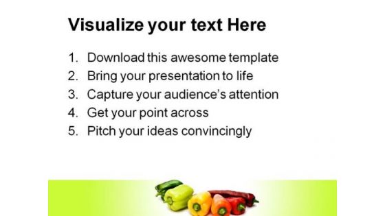 Vegetable Food Health PowerPoint Templates And PowerPoint Backgrounds 0511