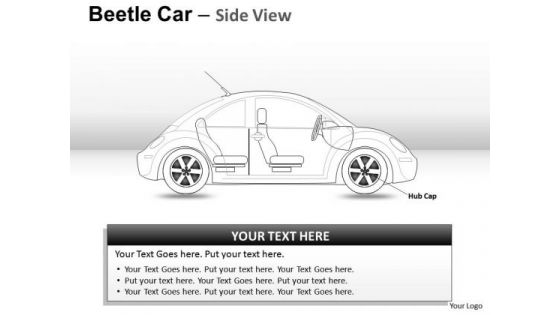 Vehicle Red Beetle Car PowerPoint Slides And Ppt Diagram Templates