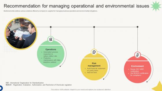 Vendor Management Audit Recommendation For Managing Operational Vendor Management Audit Recommendation For Managing Operational