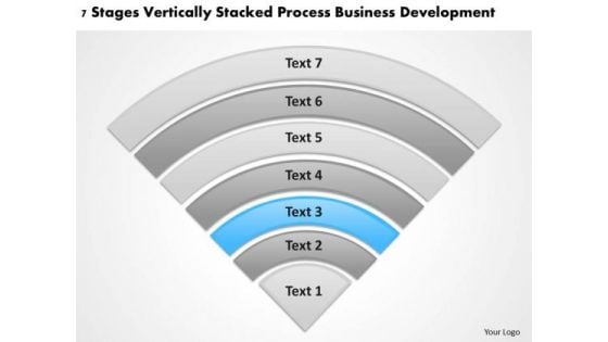 Vertically Stacked Process Business Deveopment Plan How To Write PowerPoint Slides Vertically Stacked Process Business Deveopment Plan How To Write PowerPoint Slides