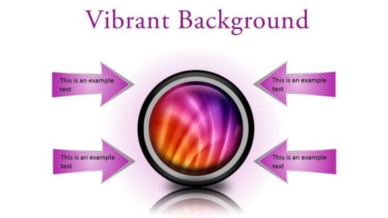 Vibrant Background Abstract PowerPoint Presentation Slides Cc