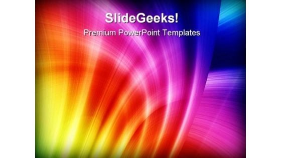 Vibrant Background Abstract PowerPoint Themes And PowerPoint Slides 0411