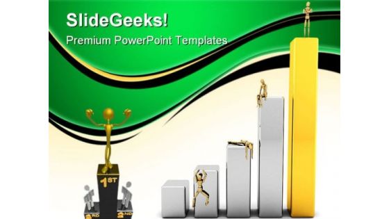 Victory Business PowerPoint Themes And PowerPoint Slides 0811