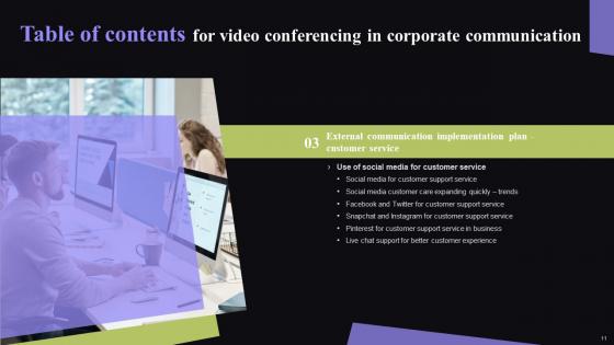 Video Conferencing In Corporate Communication Ppt Powerpoint Presentation Complete Deck