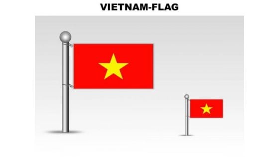 Vietnam Country PowerPoint Flags