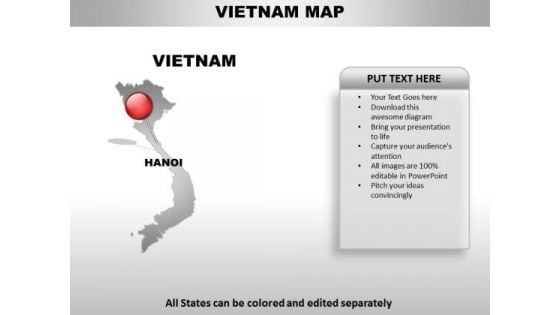 Vietnam Country PowerPoint Maps Vietnam Country PowerPoint Maps