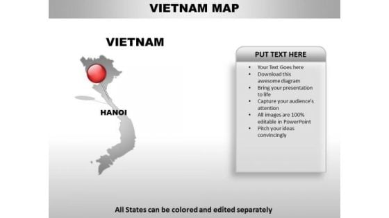 Vietnam Country PowerPoint Maps