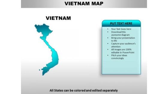 Vietnam PowerPoint Maps