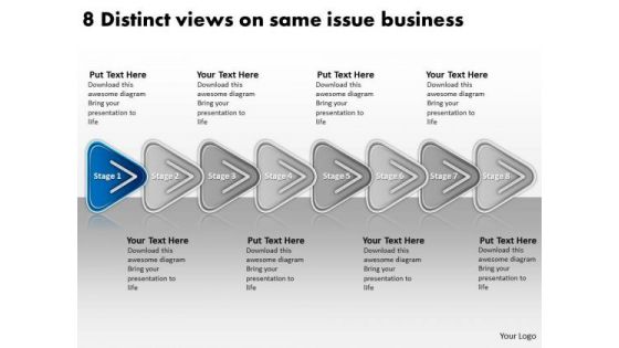 Views On Same Issue Free Business PowerPoint Templates Planning Slides