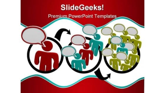 Viral Marketing People PowerPoint Backgrounds And Templates 1210