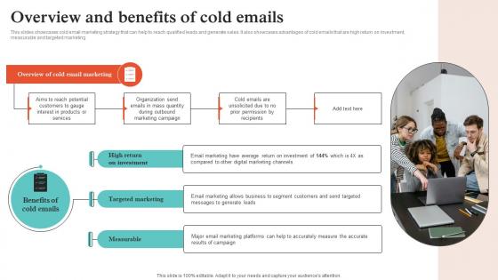 Virtual Sales Strategies Overview And Benefits Of Cold Emails Strategy SS V Virtual Sales Strategies Overview And Benefits Of Cold Emails Strategy SS V