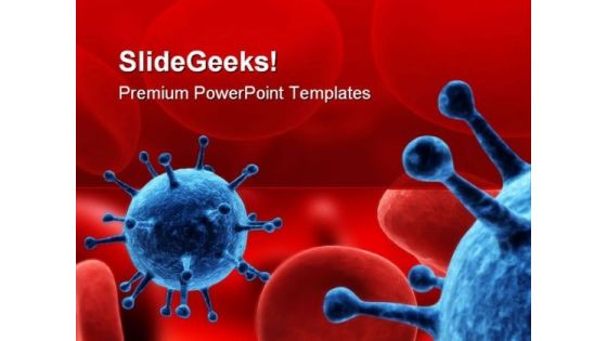 Virus Medical PowerPoint Template 1110 Virus Medical PowerPoint Template 1110