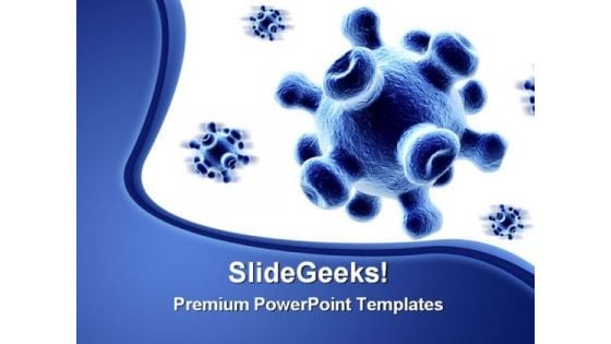 Virus Science PowerPoint Themes And PowerPoint Slides 0311