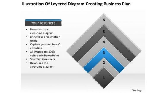 Vision Business Process Diagram Plan Ppt PowerPoint Templates Backgrounds For Slide